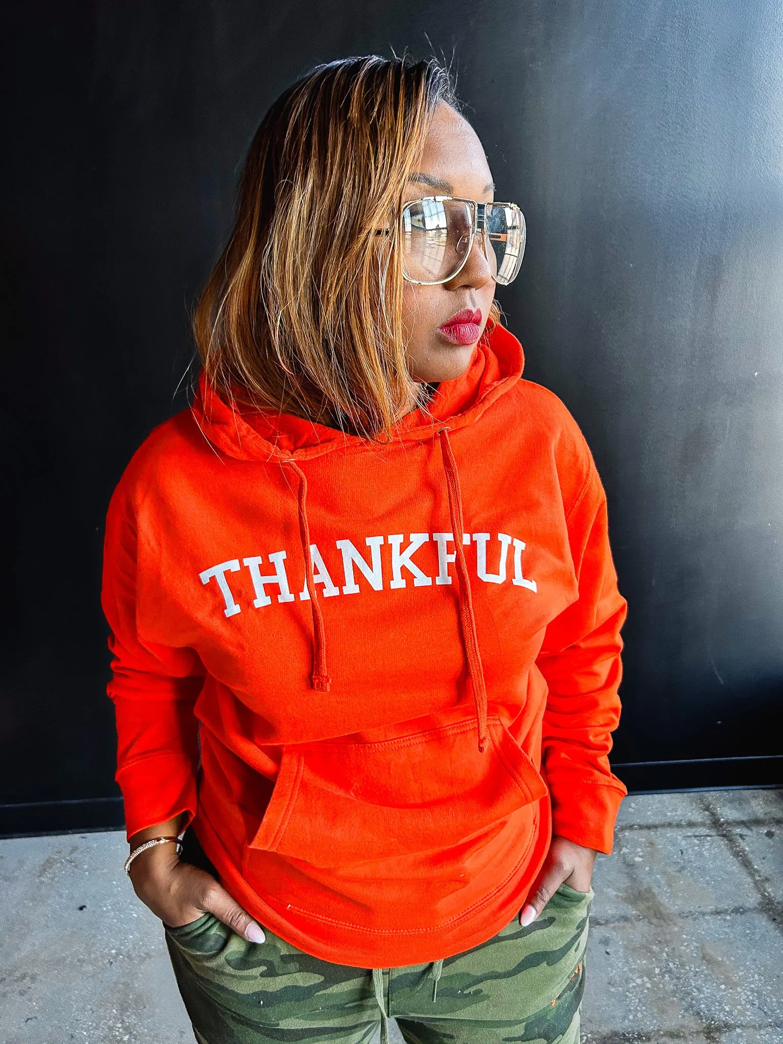Thankful Adult Box Hoodie