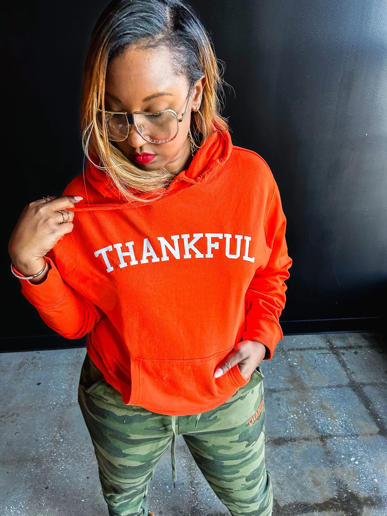Thankful Adult Box Hoodie