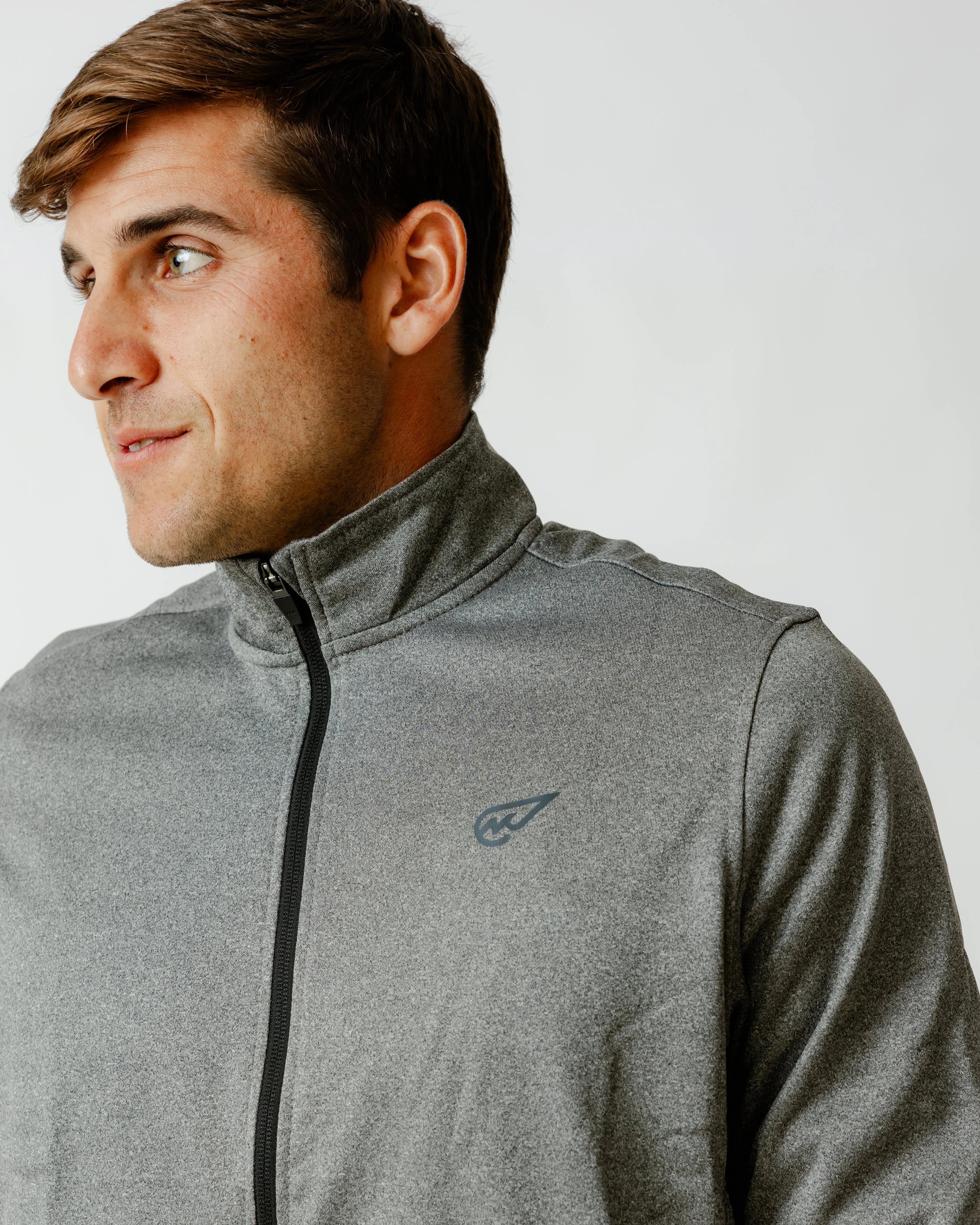 The Classic Zipper Track Top