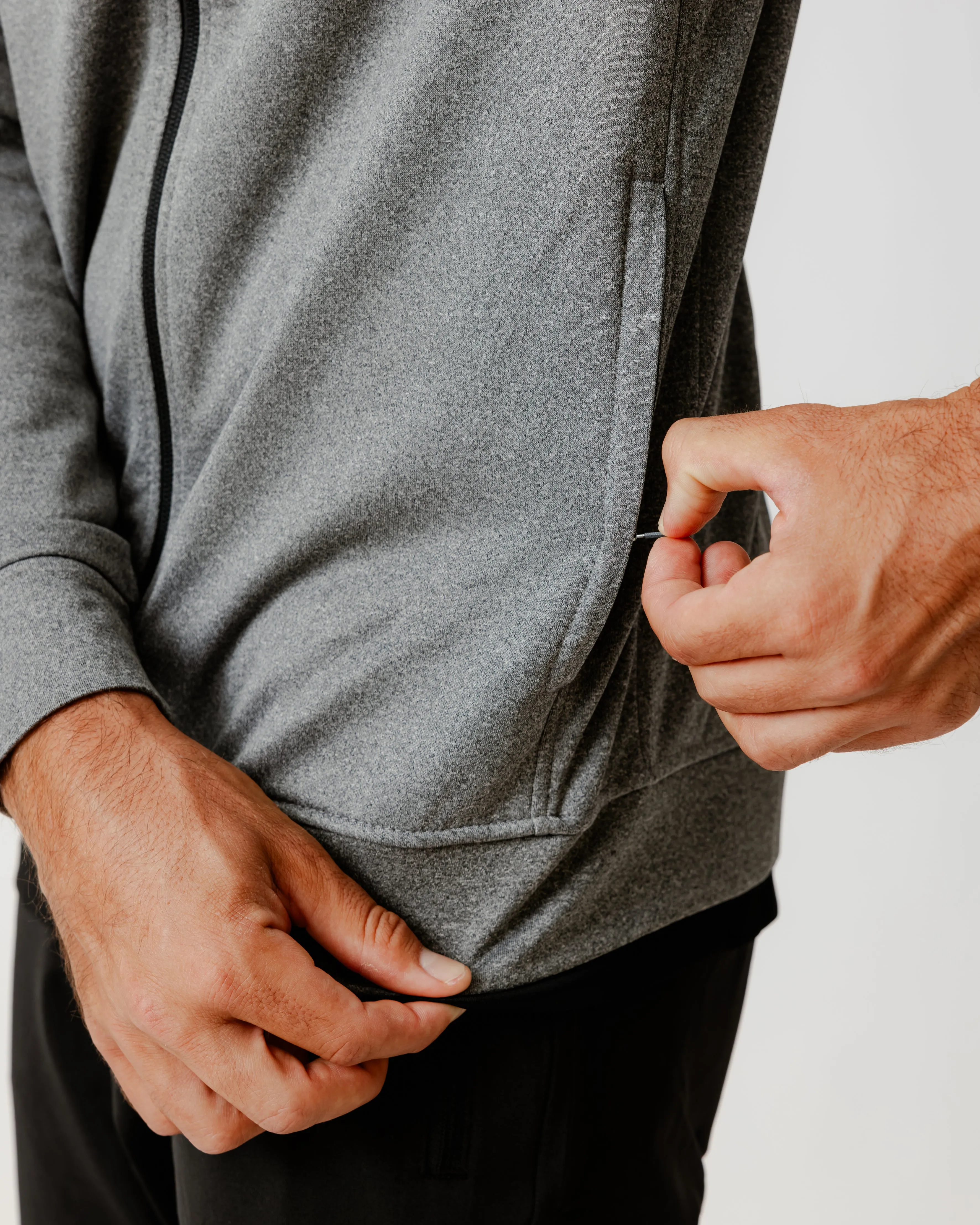 The Classic Zipper Track Top