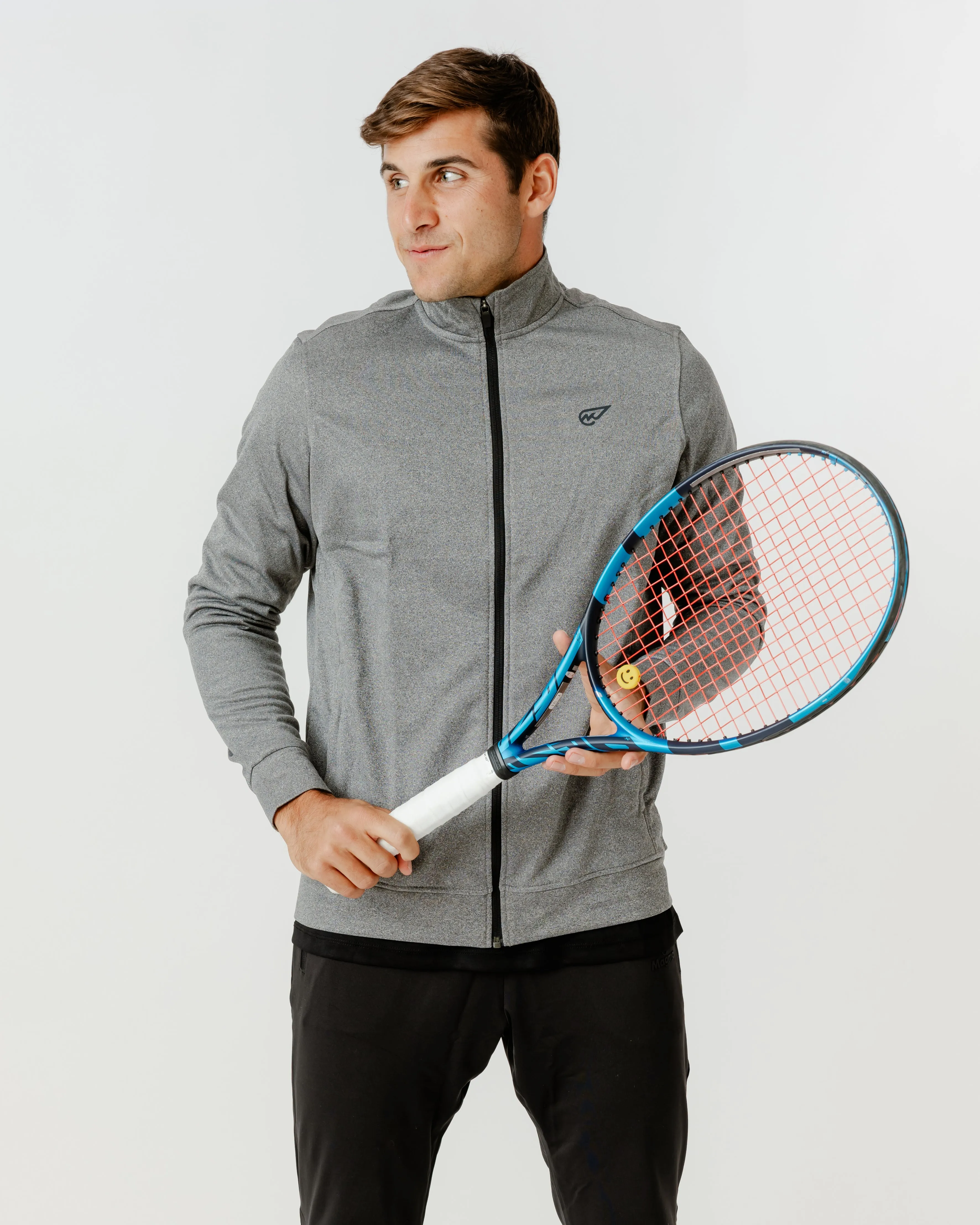 The Classic Zipper Track Top