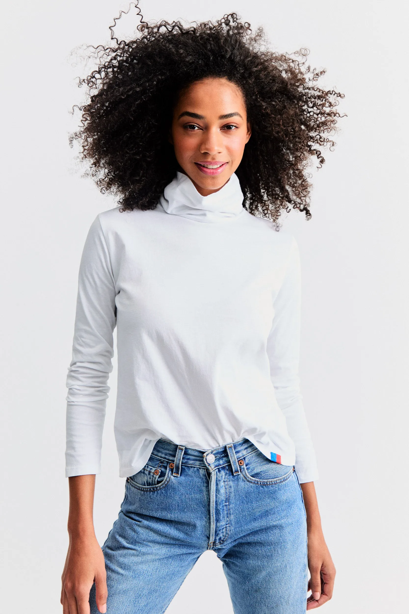 The Turtleneck - White