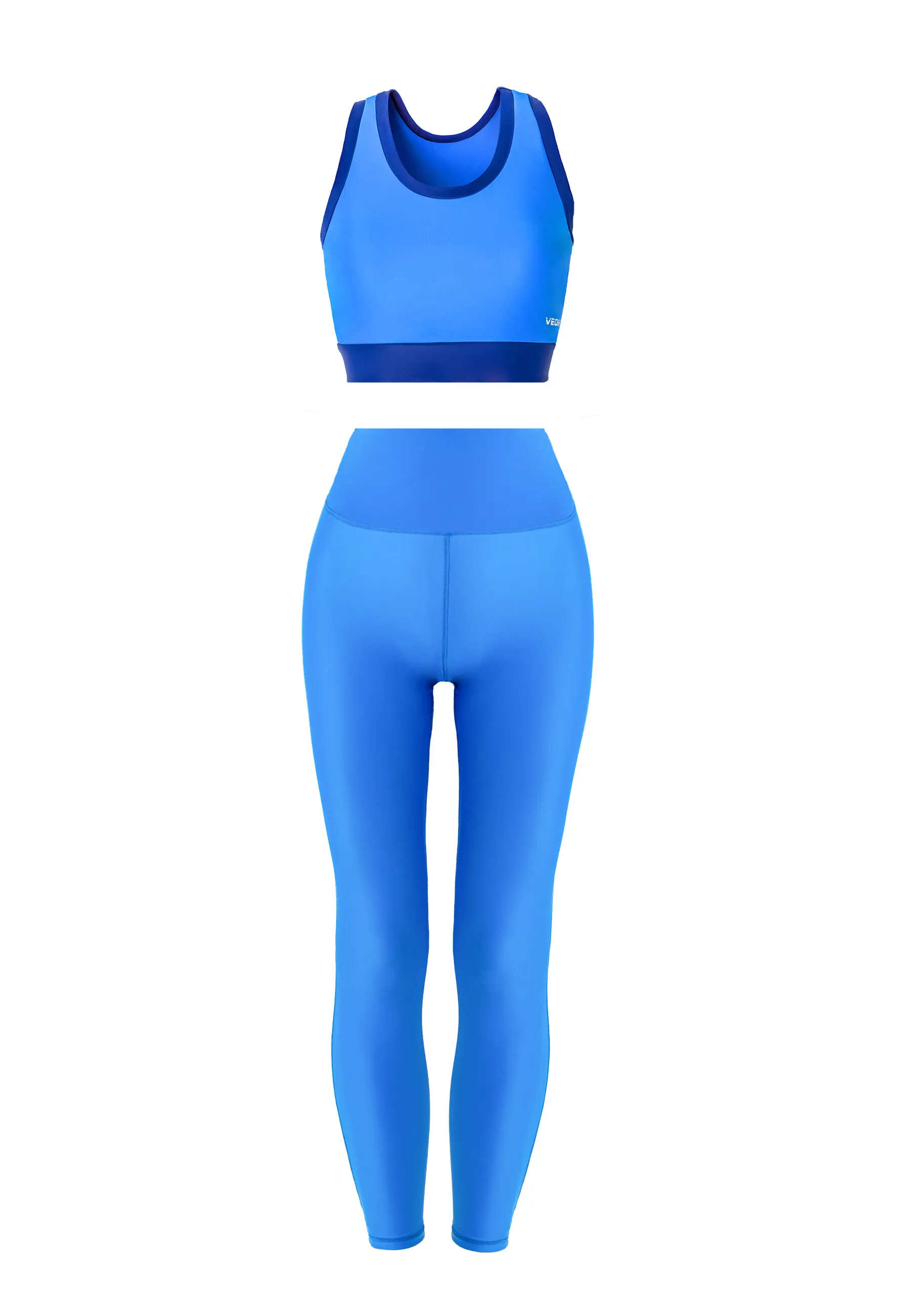 The Ultimate Blue Set - Leggings and Bra