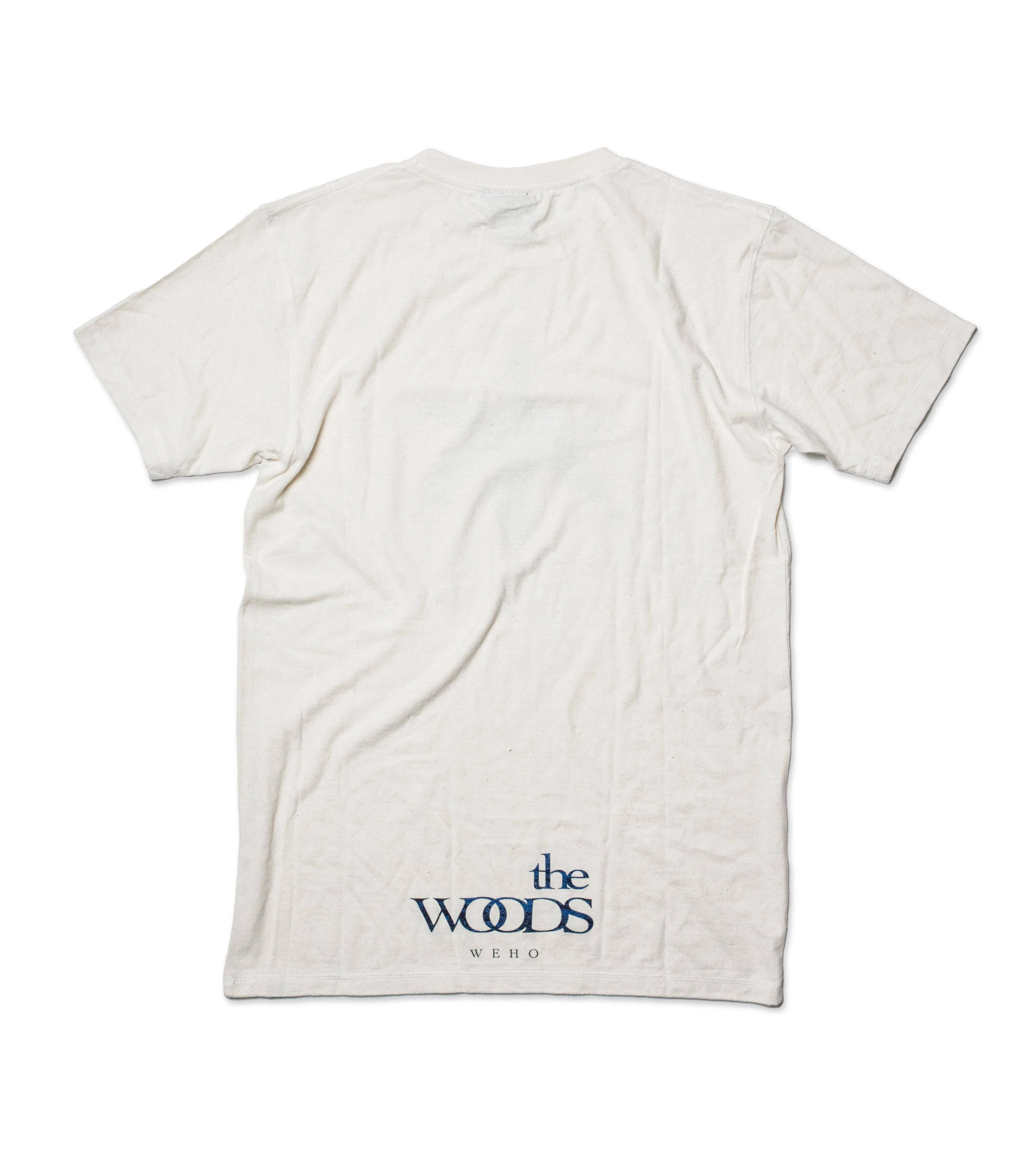 the WOODS HEMP T-SHIRT NATURAL