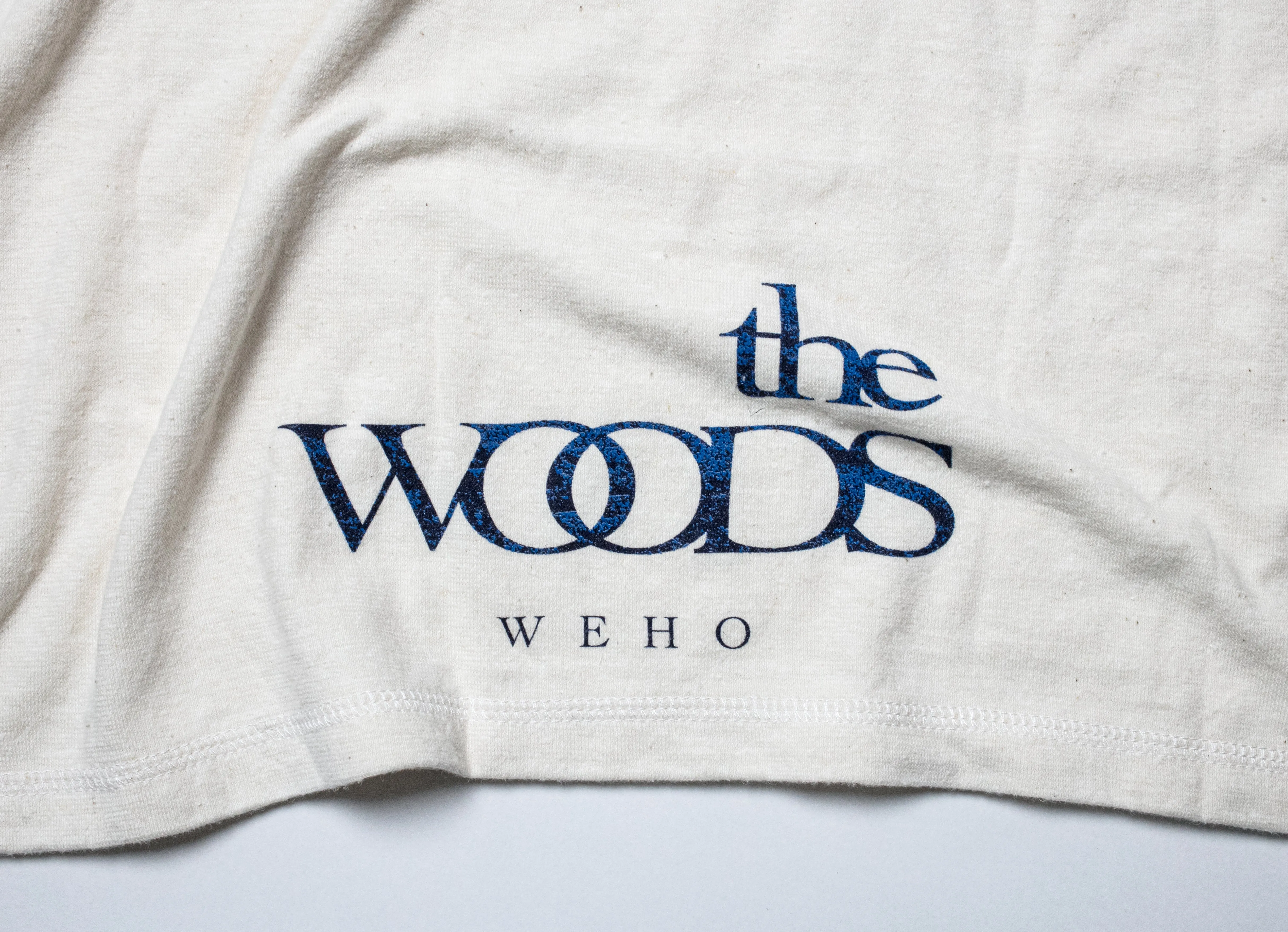 the WOODS HEMP T-SHIRT NATURAL