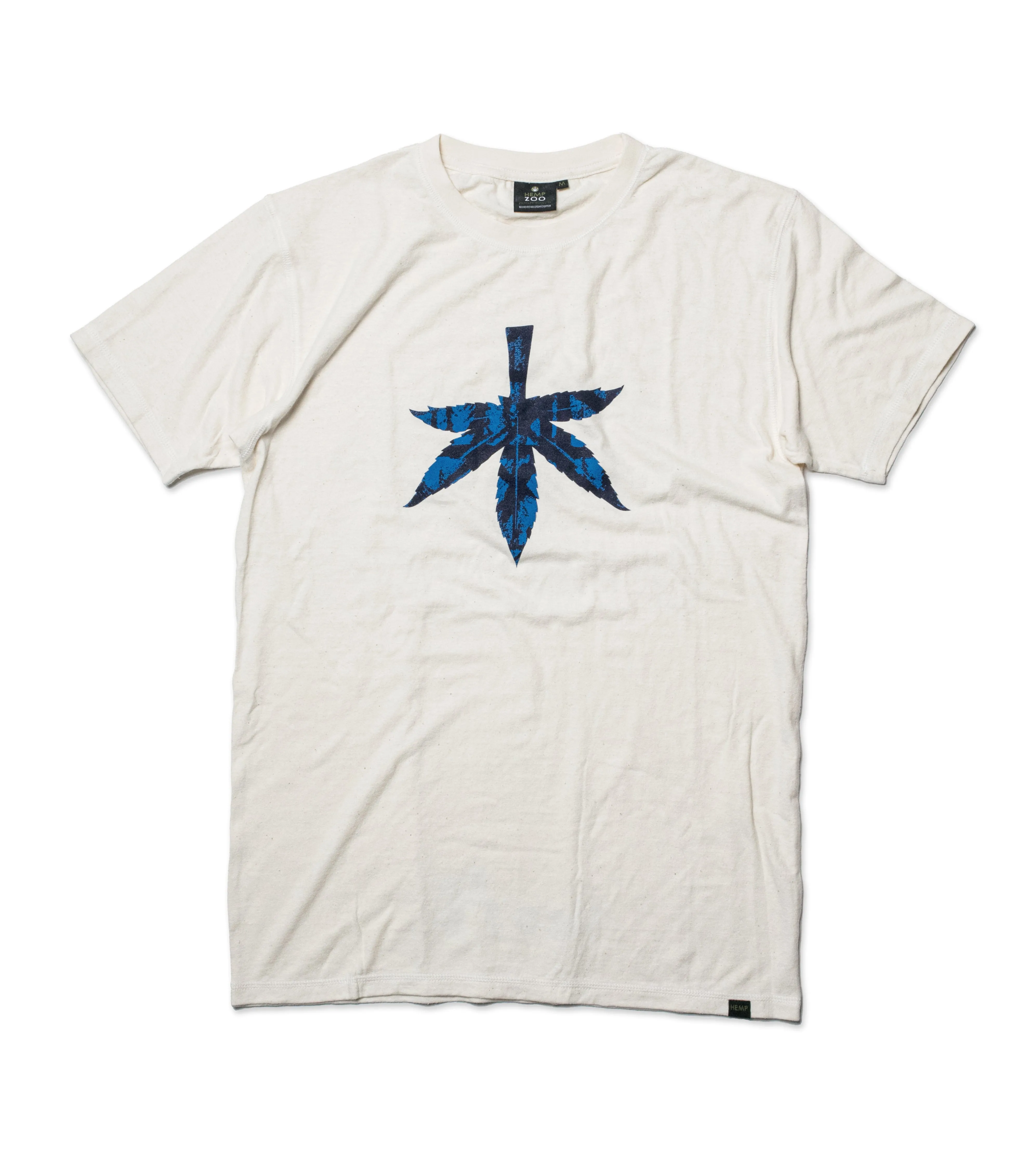 the WOODS HEMP T-SHIRT NATURAL