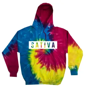 TIE-DYE SATIVA HOODIE