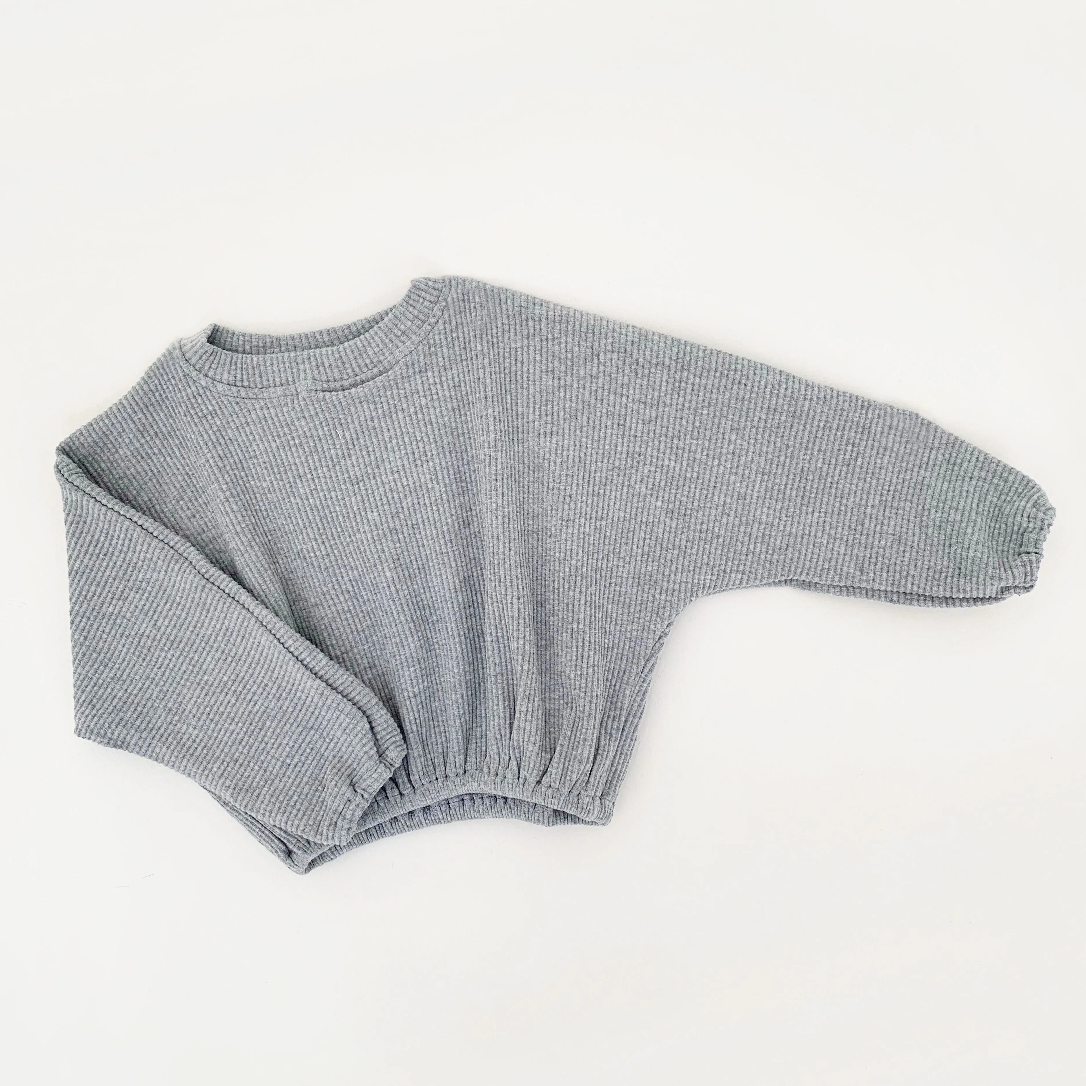 TINY TROVE JETT PULLOVER GREY