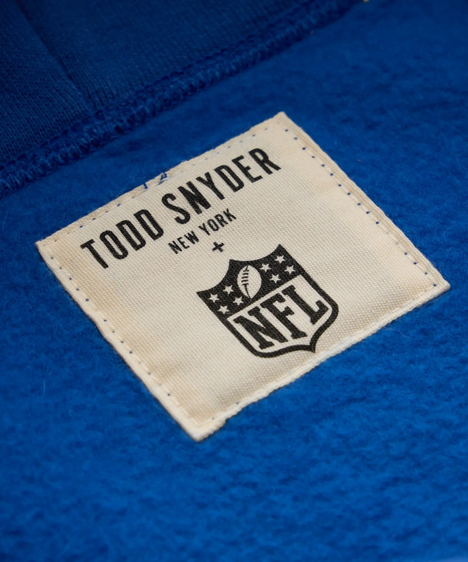 Todd Snyder by Fanatics for NFL Giants Oversized Fleece Hoodie