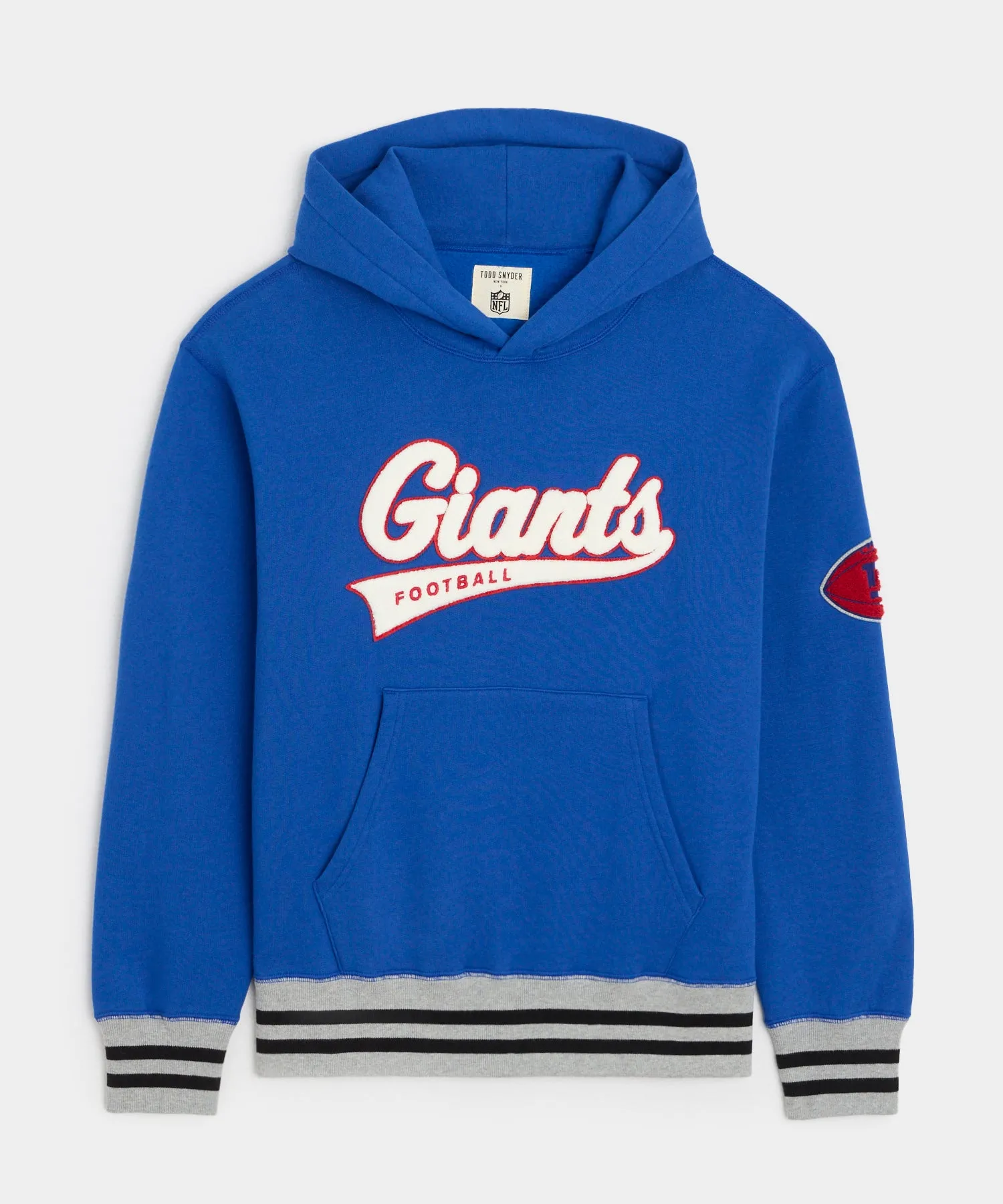 Todd Snyder by Fanatics for NFL Giants Oversized Fleece Hoodie