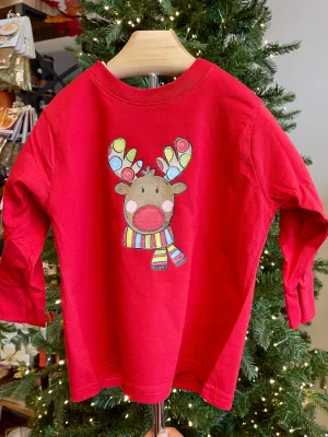 Toddler Whimsical Reindeer Soft Tee