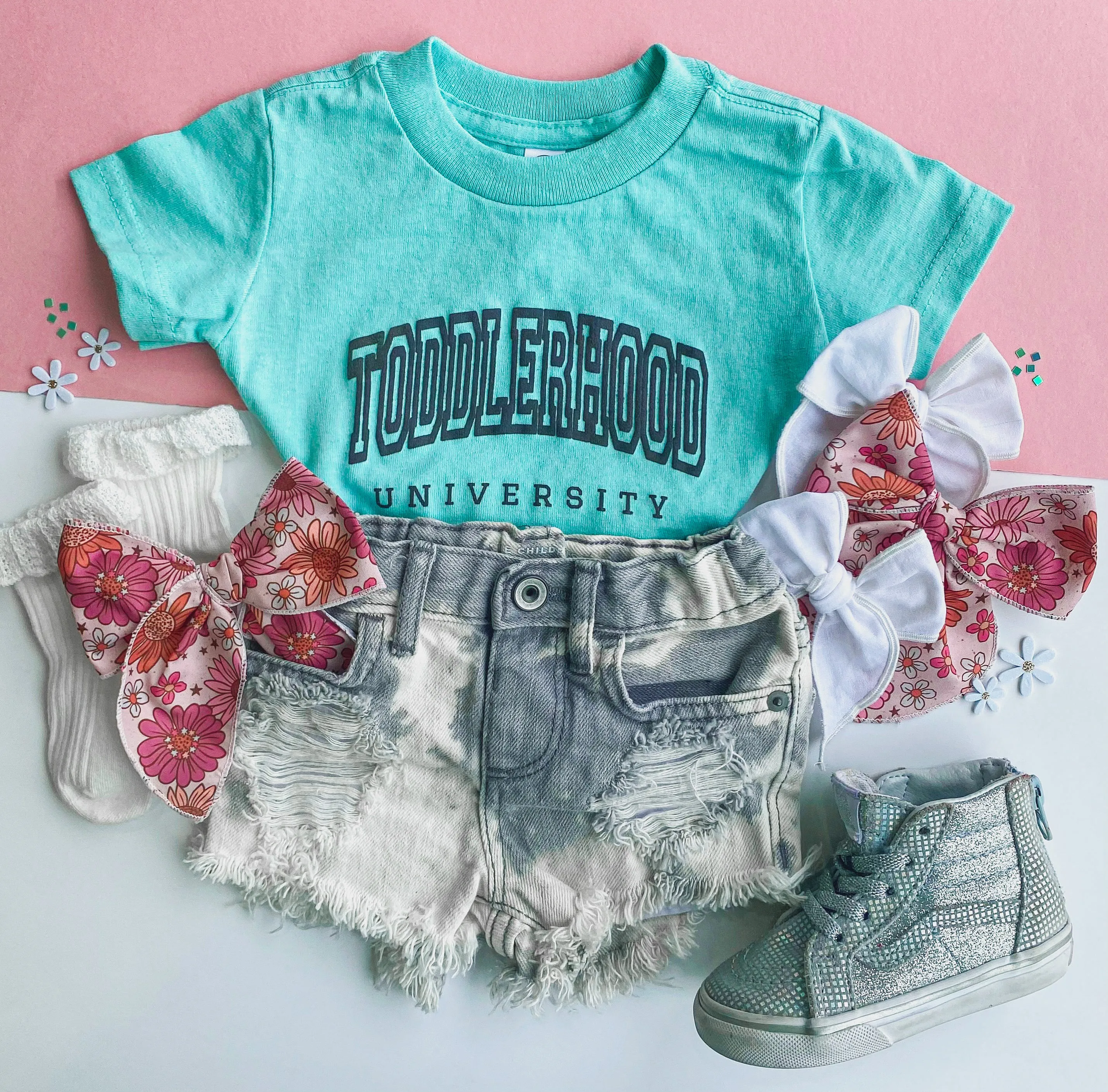 toddlerhood university tee - puff ink