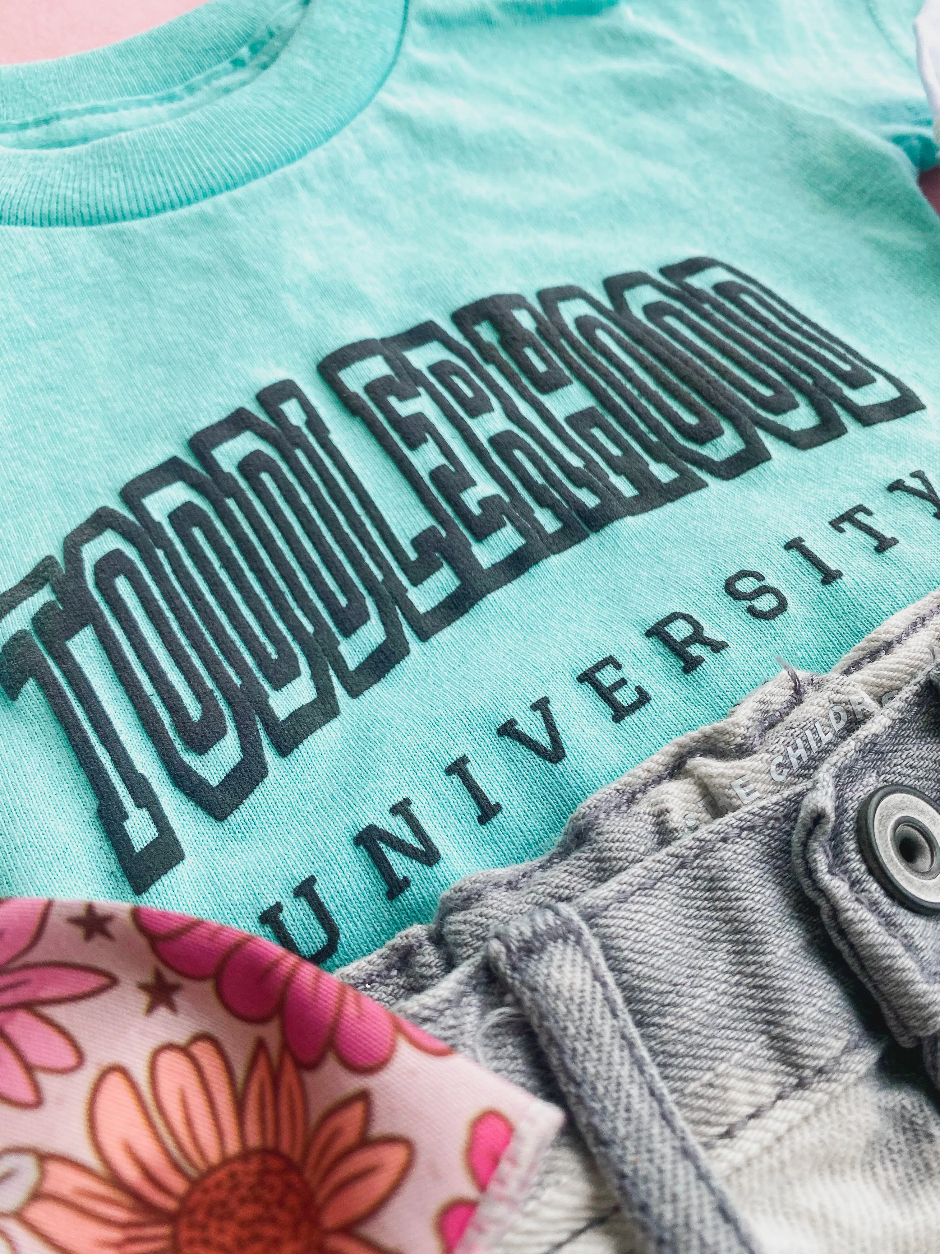 toddlerhood university tee - puff ink
