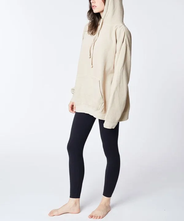 Unisex Garment-Dyed French Terry Hoodie