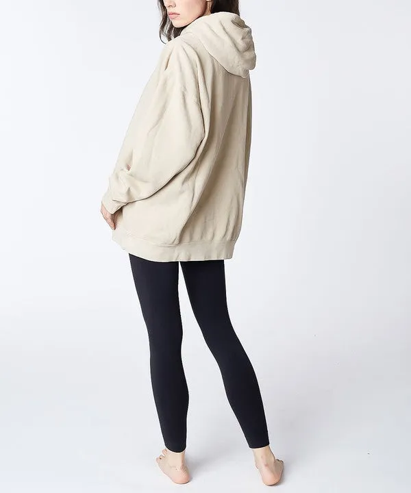Unisex Garment-Dyed French Terry Hoodie