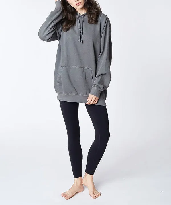 Unisex Garment-Dyed French Terry Hoodie
