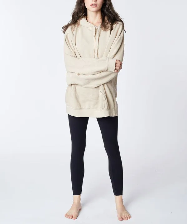 Unisex Garment-Dyed French Terry Hoodie