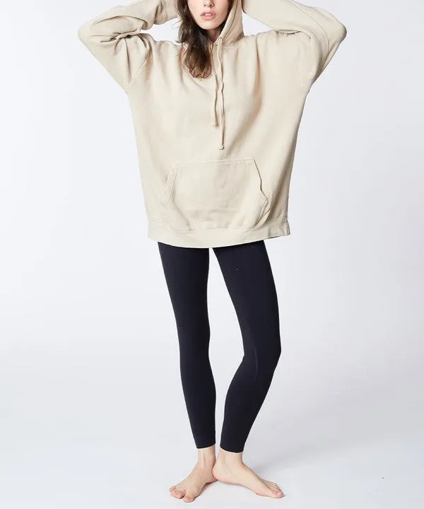 Unisex Garment-Dyed French Terry Hoodie