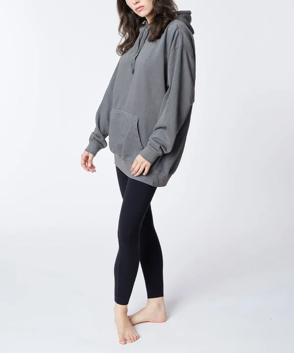 Unisex Garment-Dyed French Terry Hoodie