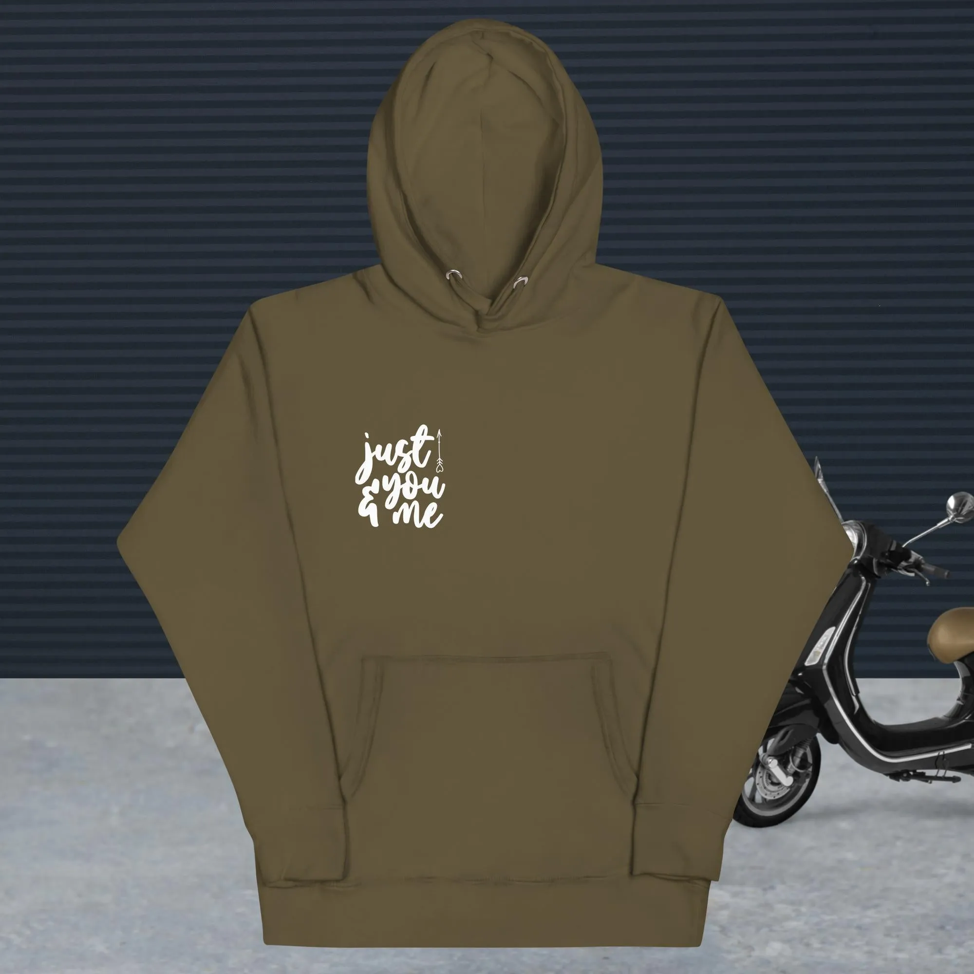 Unisex Hoodie ( Just You & Me) Hoodie, Valentine's Gift