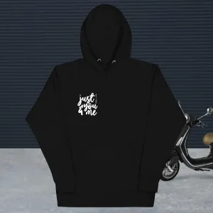 Unisex Hoodie ( Just You & Me) Hoodie, Valentine's Gift