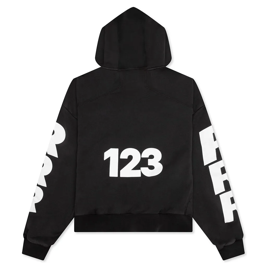 USO-123 CVA Zip Hoodie - Mechanic Black