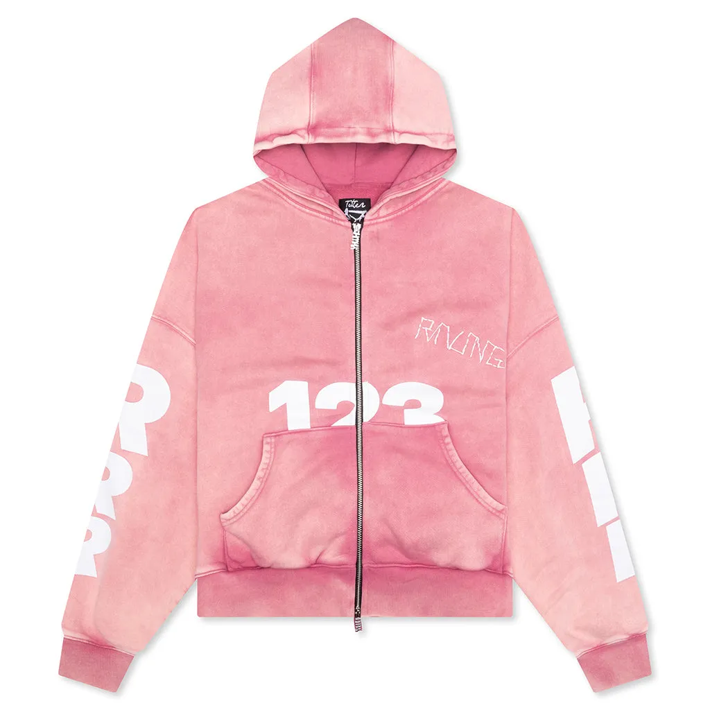 USO-123 CVA Zip Hoodie - Pink