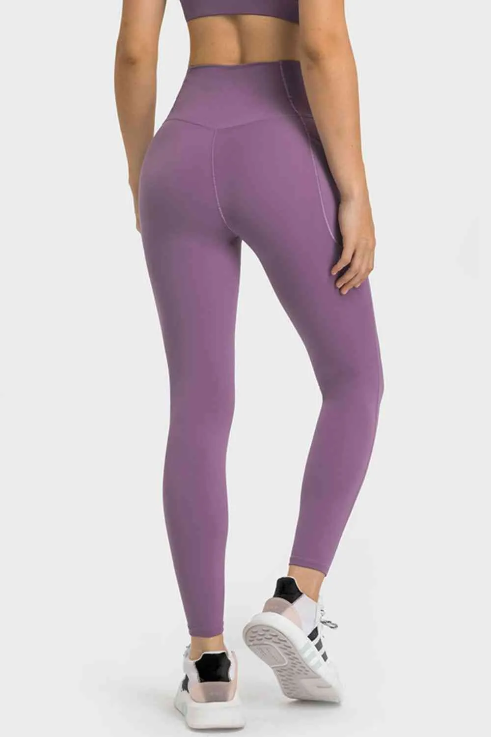 V-Waist Yoga Leggings with Pockets