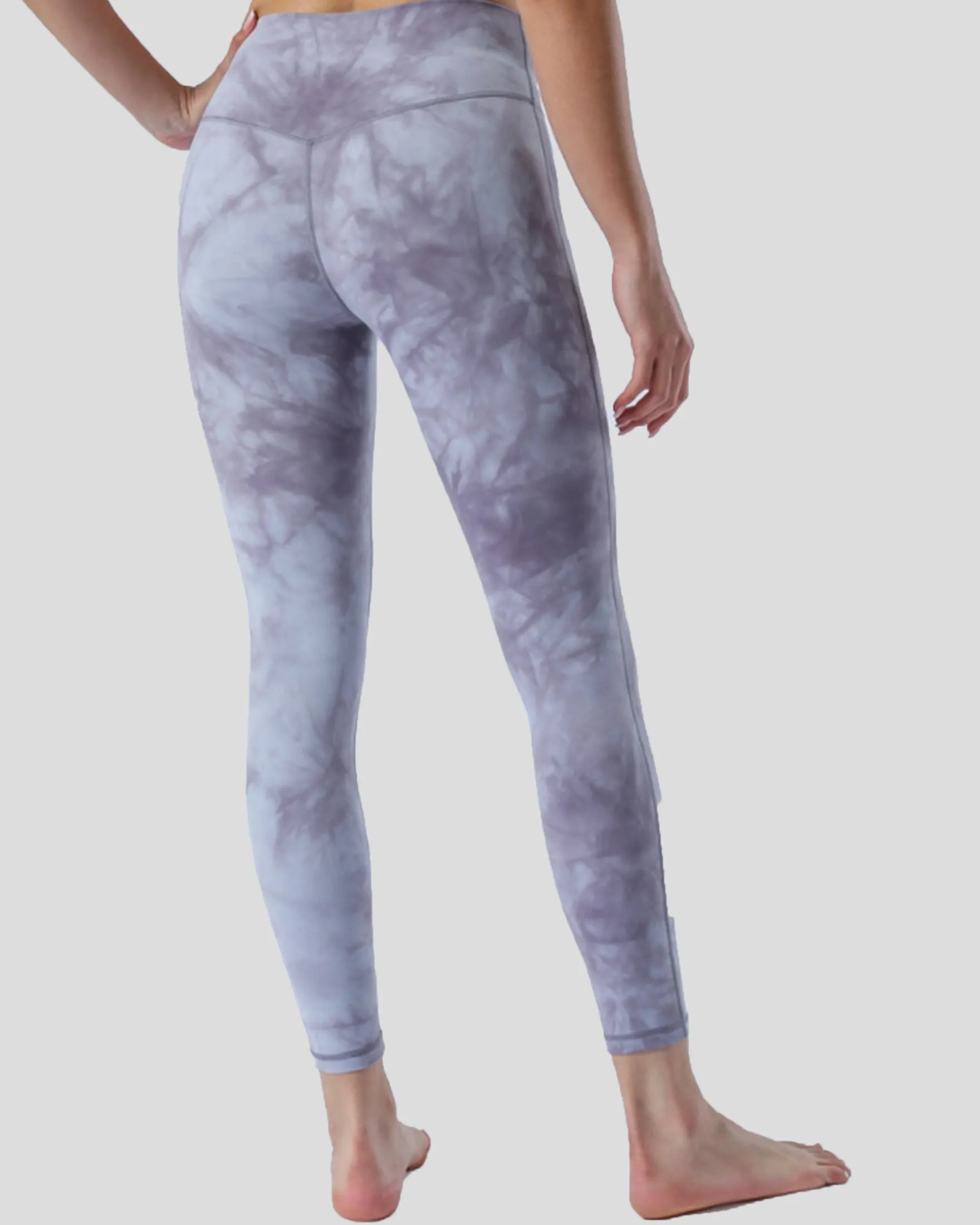Vapor Tie Dye Print Leggings High Waist 26"