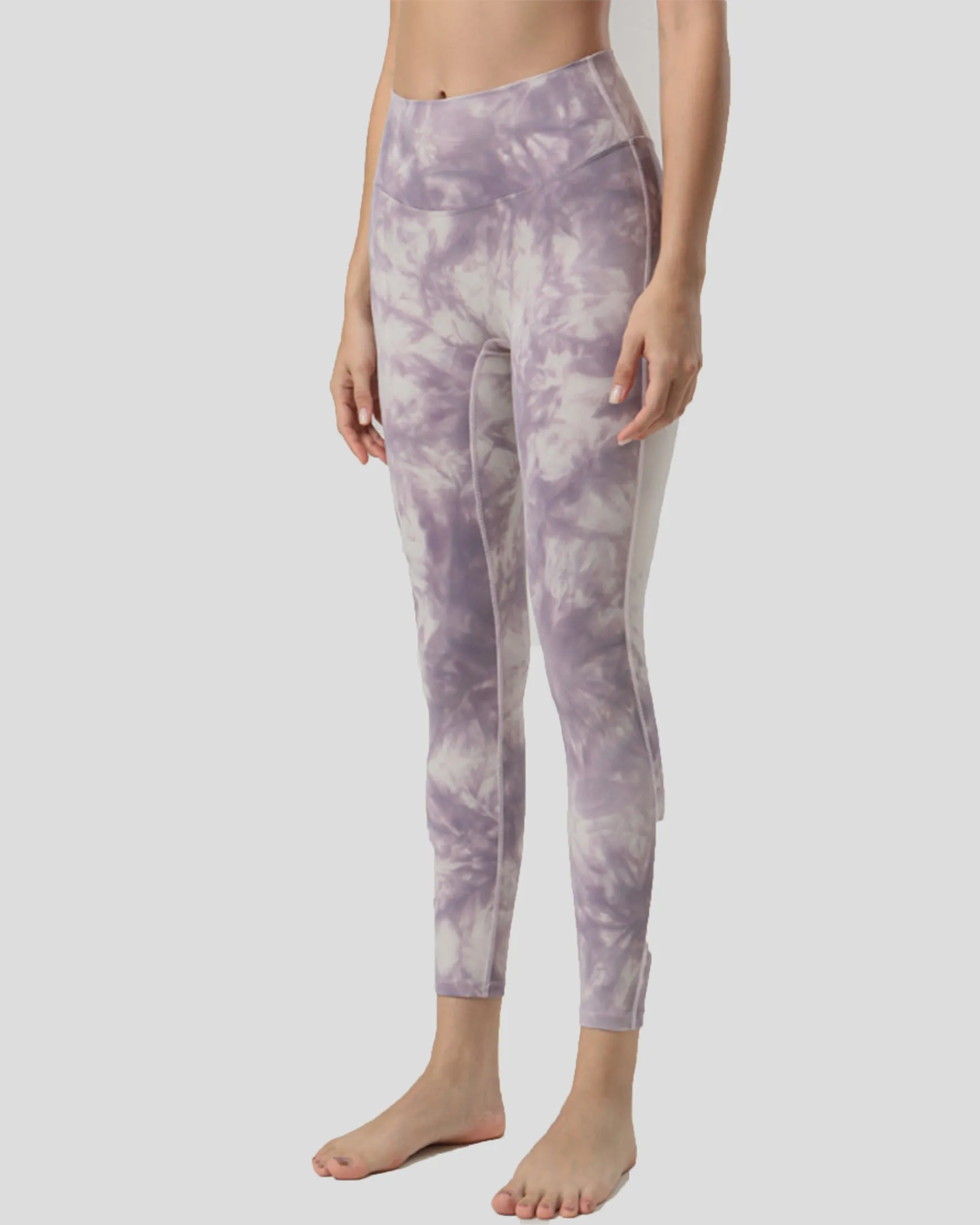 Vapor Tie Dye Print Leggings High Waist 26"