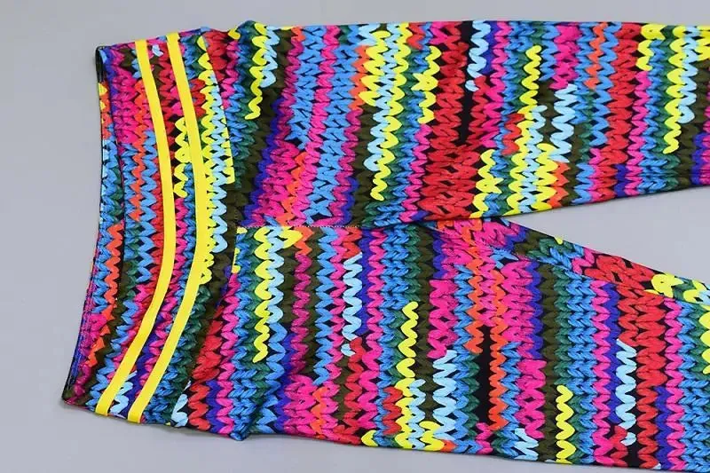 Vibrant Trends Multicolor Leggings