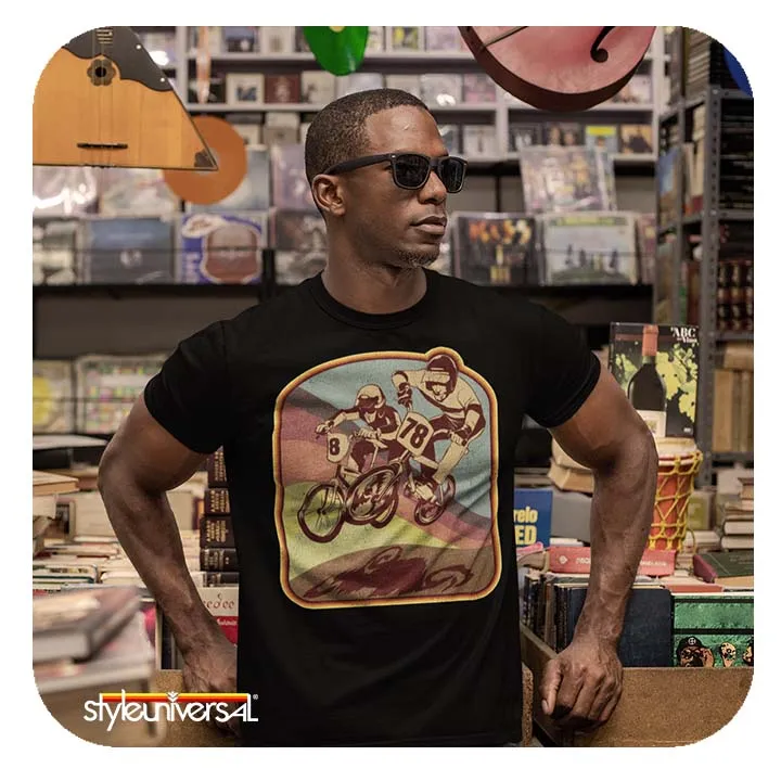 Vintage 80's Old School BMX Unisex T-Shirt