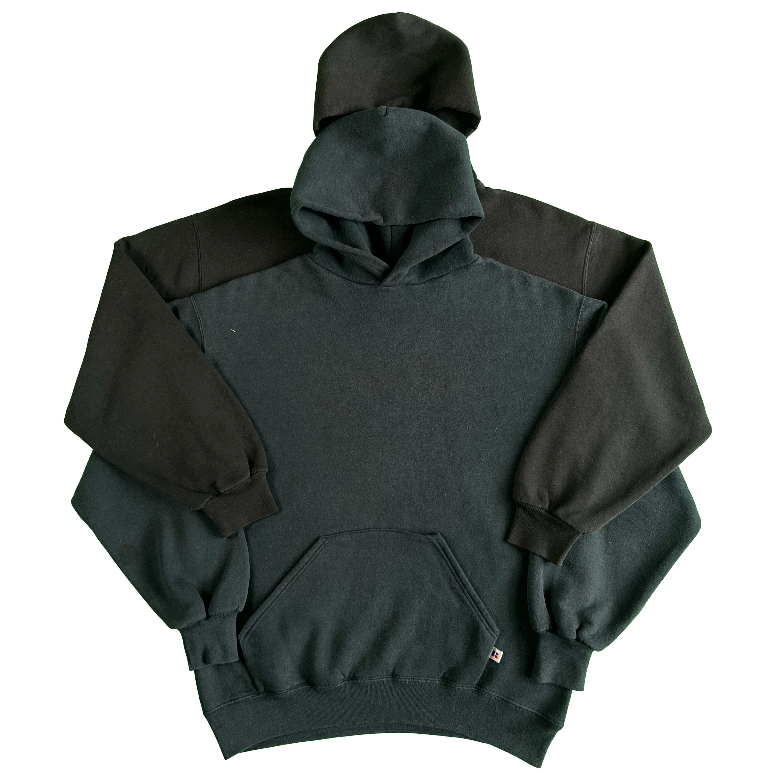 Vintage Blank Black Hoodie- SELECT SIZE