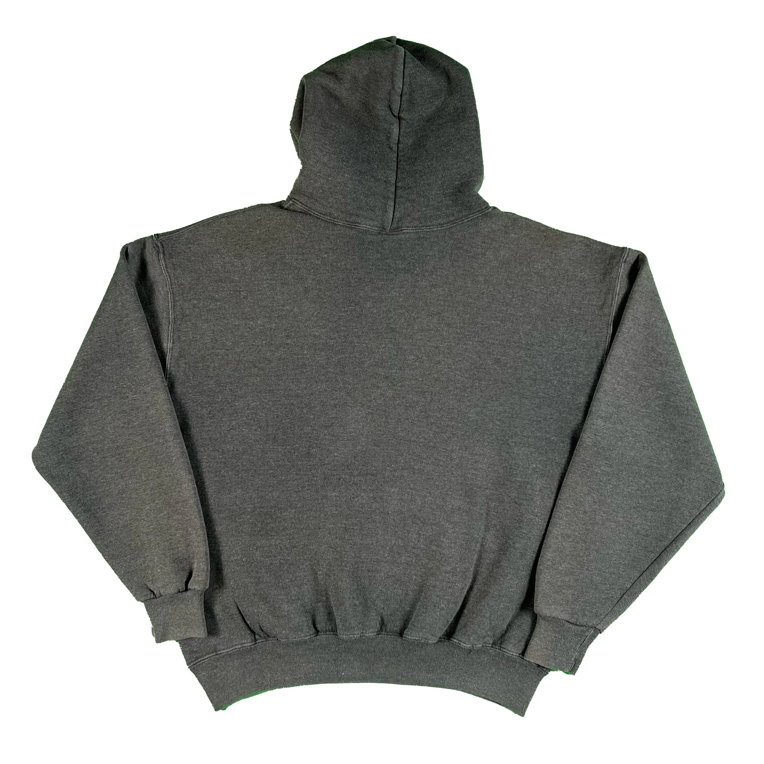 Vintage Blank Dark Grey Hoodie- SELECT SIZE