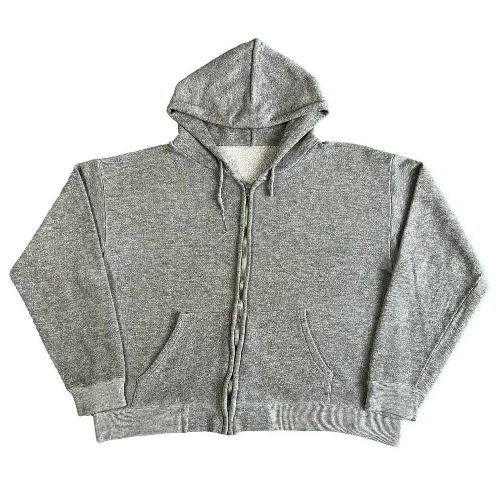 Vintage Blank Navy & Grey z/u Hoodie Combo- SELECT SIZE