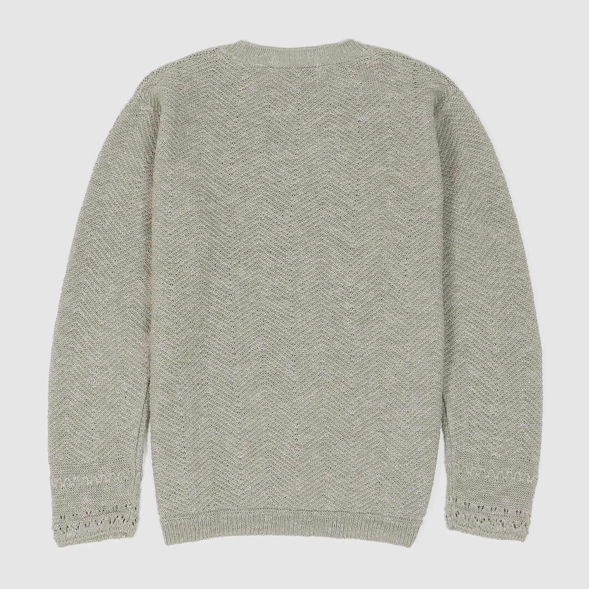 Vlas Blomme Ladies Knitted Crew Neck Pullover