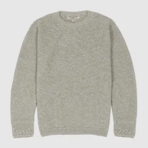 Vlas Blomme Ladies Knitted Crew Neck Pullover