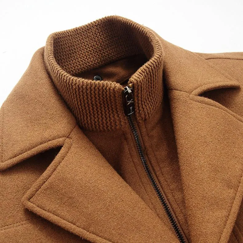 West Louis™ Winter Business-Man Thick Coat