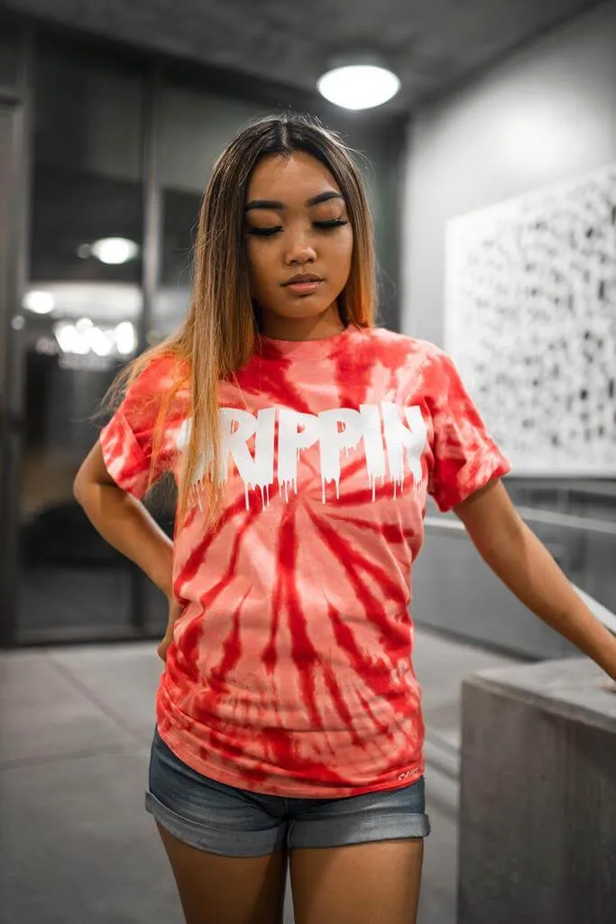 White Drippin | Red Cruise Tee