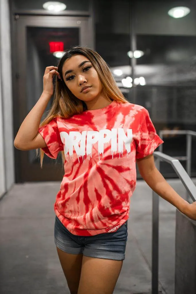 White Drippin | Red Cruise Tee