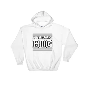 White Grey and Black Hooded Sweatshirt