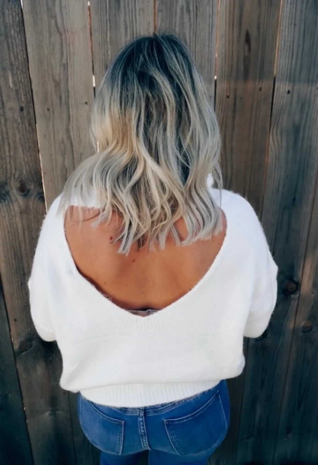 Winter Whites Sweater