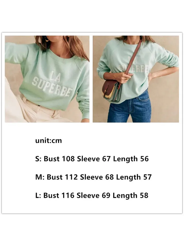 Women Heart-Shaped Print Sweatshirt – Perfect for Valentine’s Day