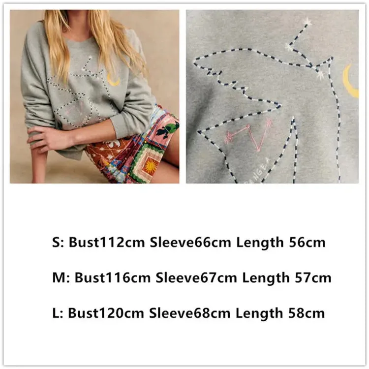 Women Heart-Shaped Print Sweatshirt – Perfect for Valentine’s Day