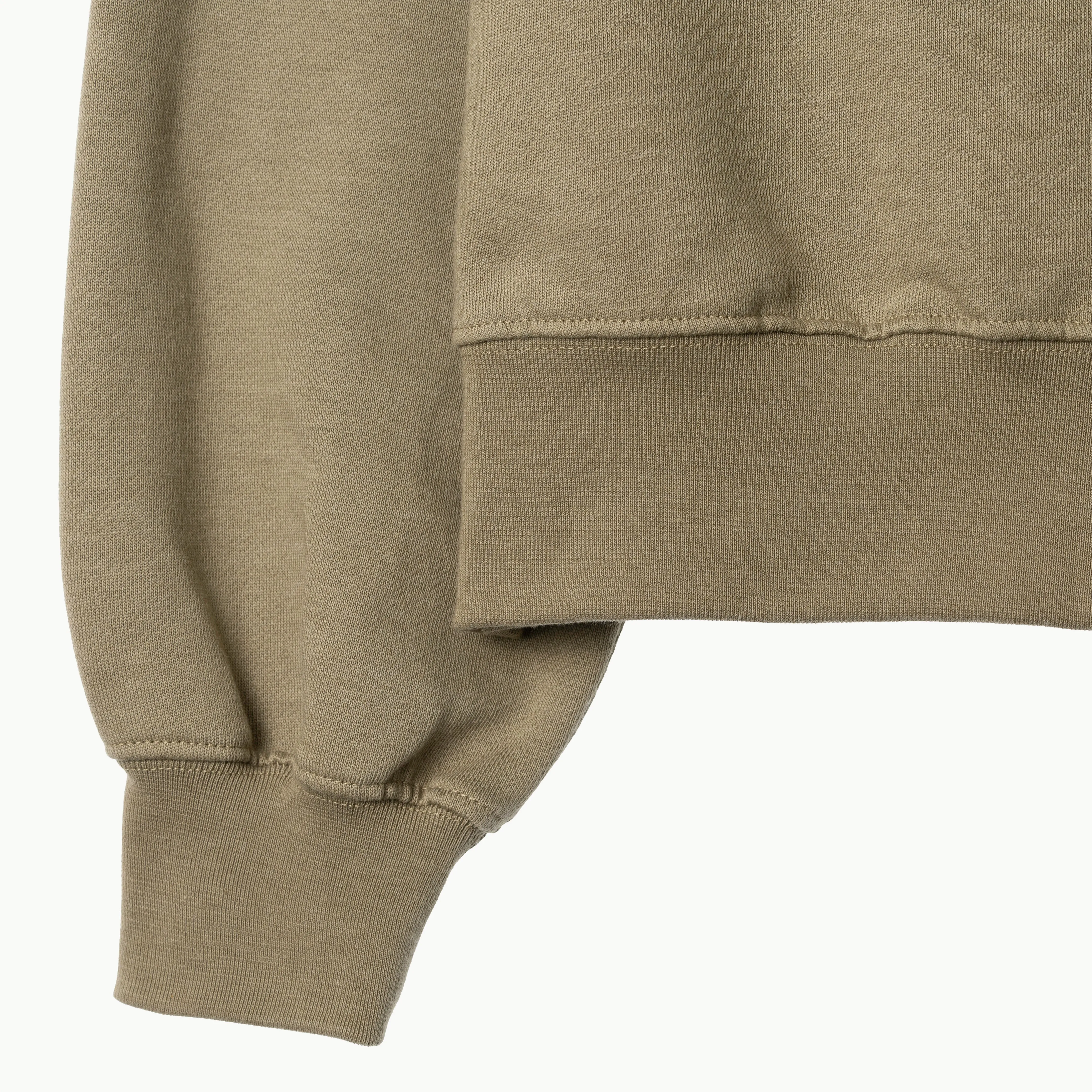 Womens Oversized Raglan Fleece Crew Sweatshirt - Elmwood