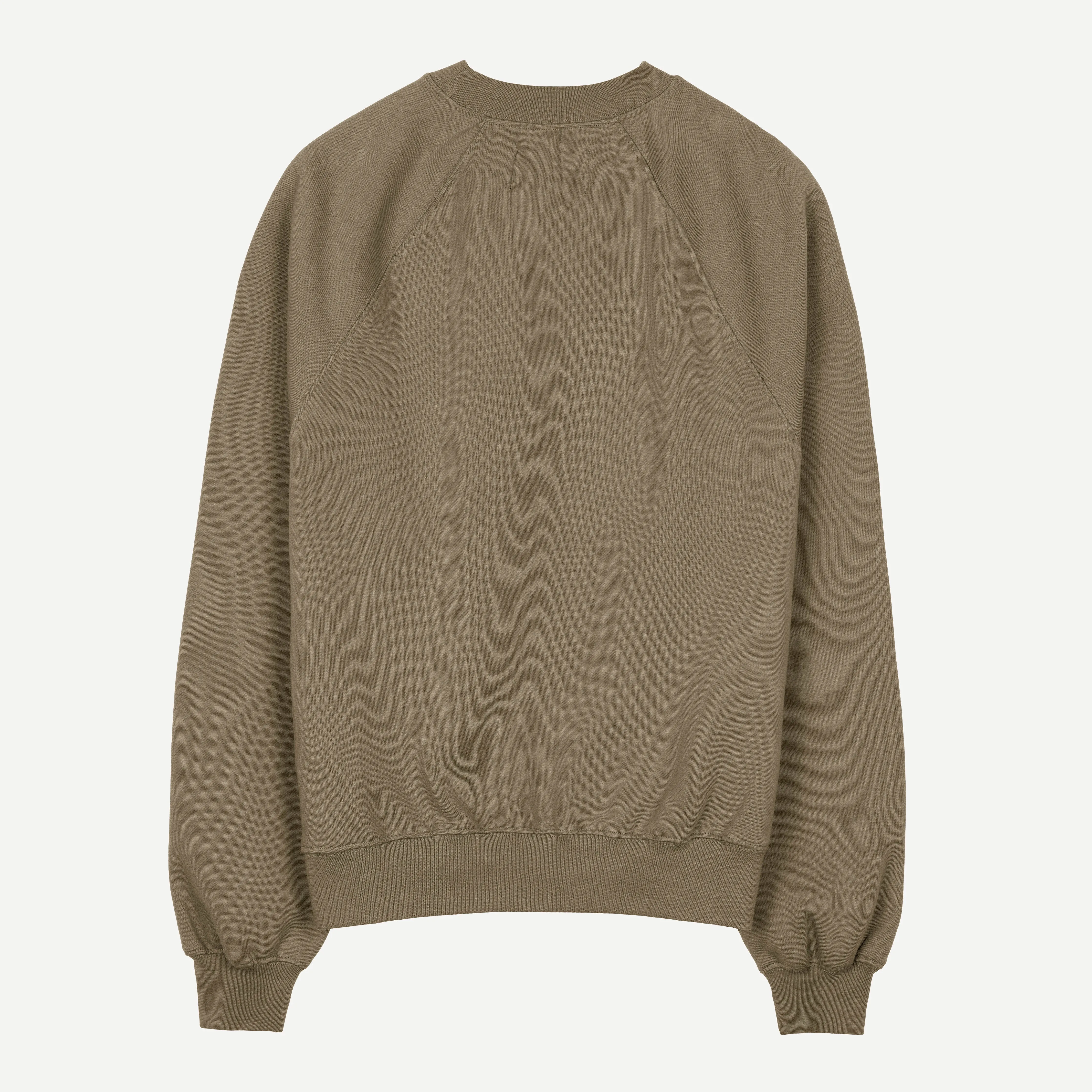Womens Oversized Raglan Fleece Crew Sweatshirt - Elmwood