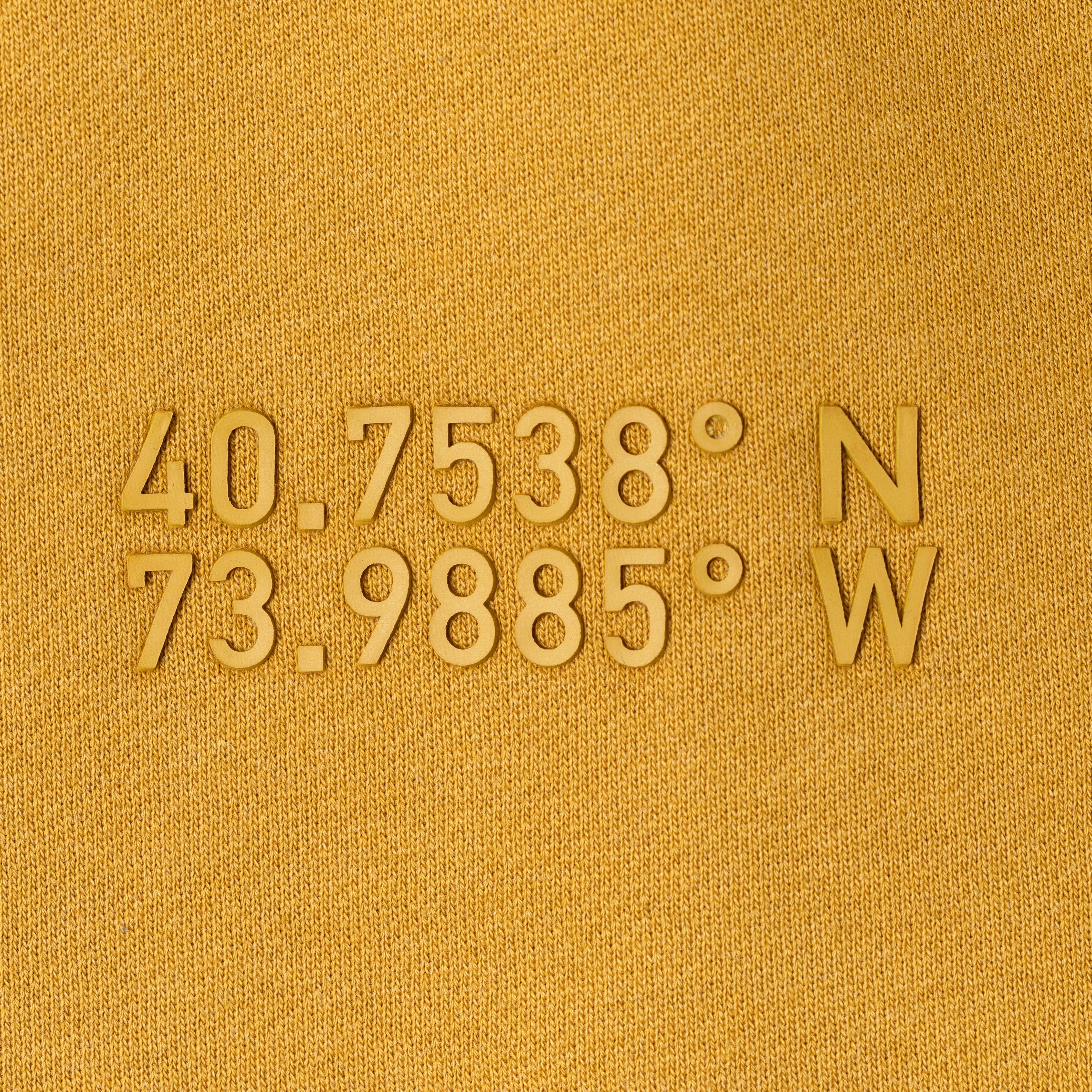 Womens Oversized Raglan Fleece Crew Sweatshirt - Honey Mustard