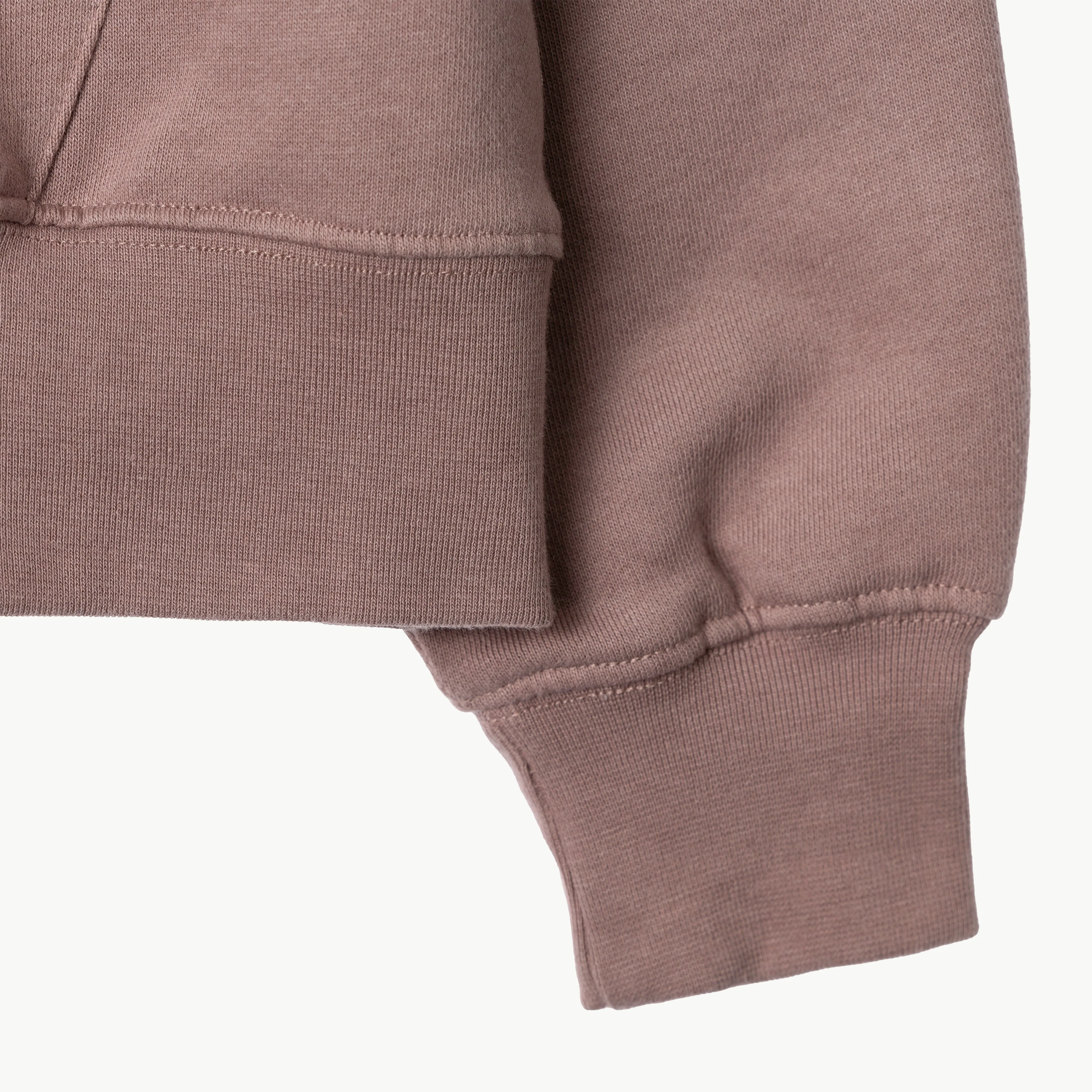Womens Oversized Raglan Fleece Hoodie - Antler