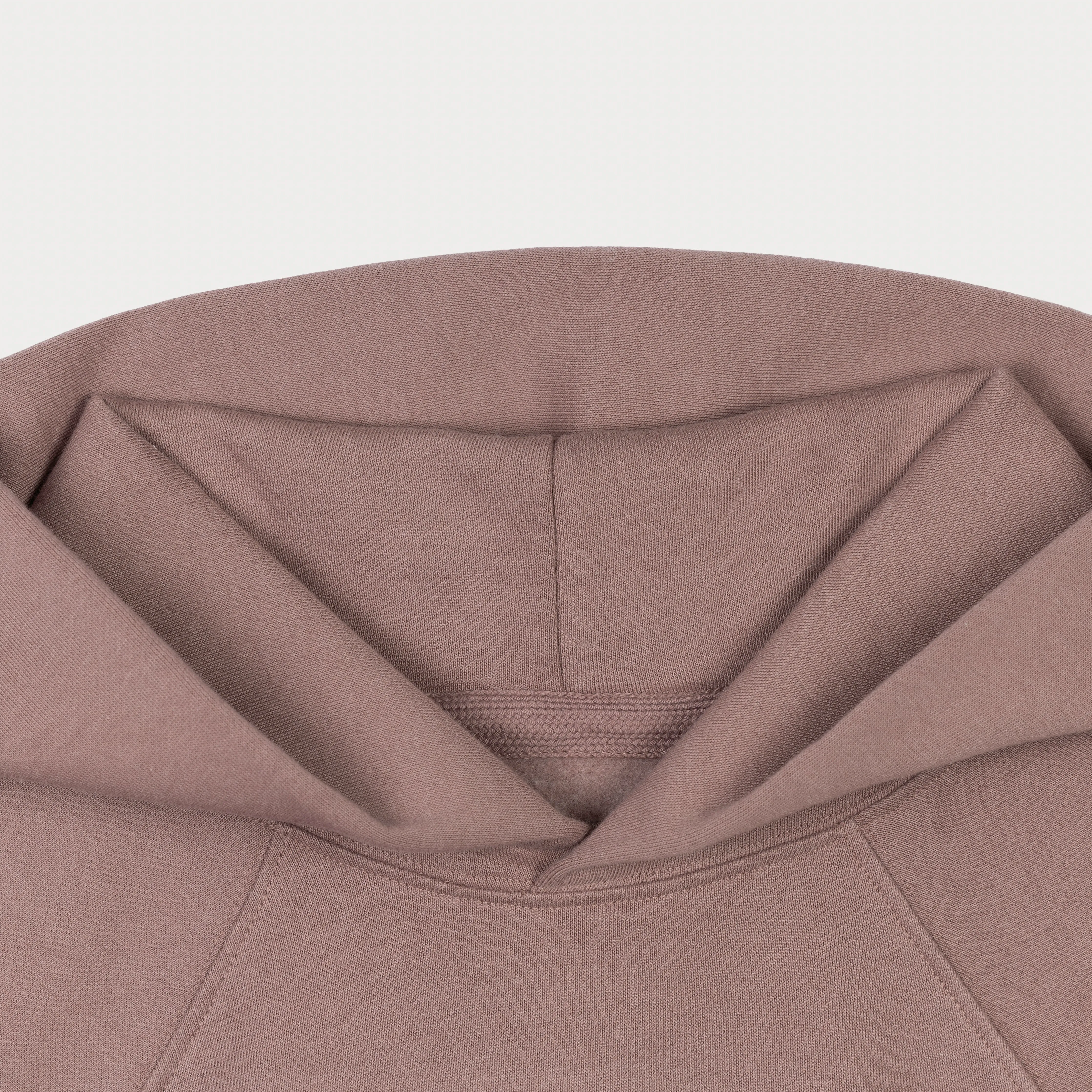 Womens Oversized Raglan Fleece Hoodie - Antler