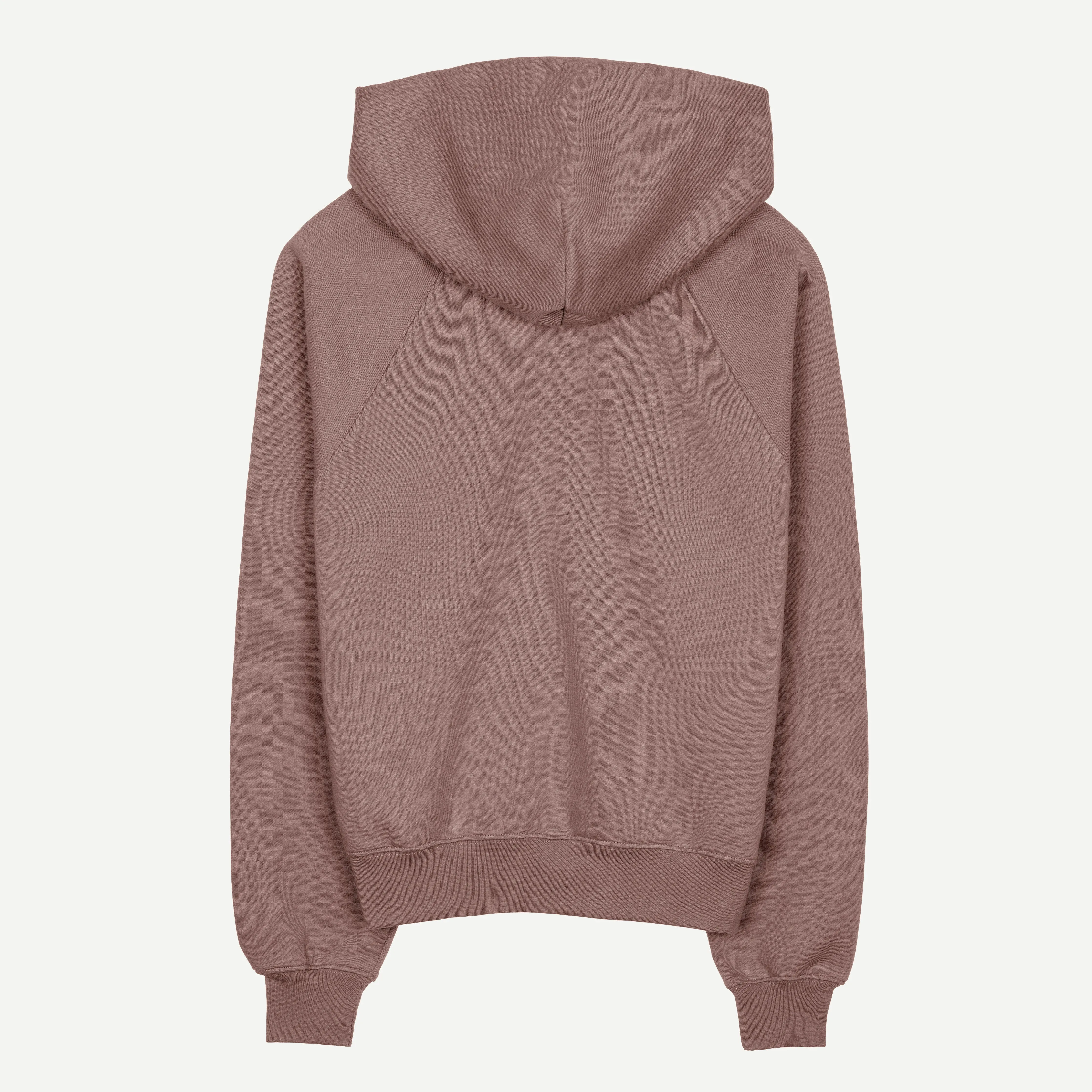 Womens Oversized Raglan Fleece Hoodie - Antler